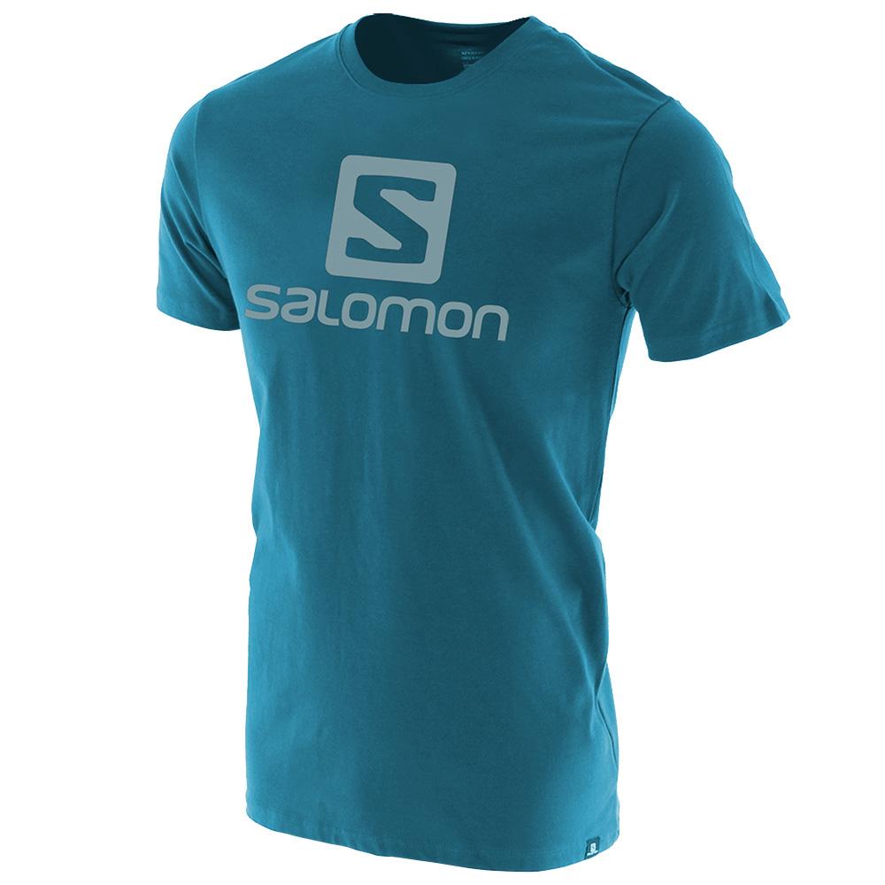 T-Shirty Dziecięce Salomon ACHIEVE SS B - Niebieskie - Polska (609-FEBTJY)